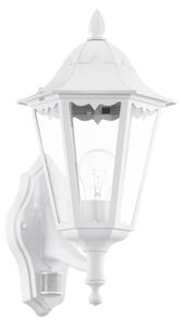Eglo 93447 - Venkovní nástěnné svítidlo s čidlem NAVEDO 1xE27/60W/230V IP44
