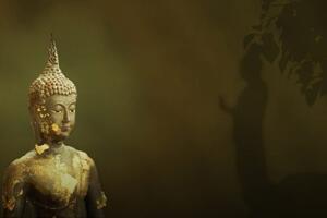 Tapeta Budha a jeho odraz - 450x300 cm