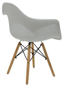 Jídelní židle Justy dub, bílá