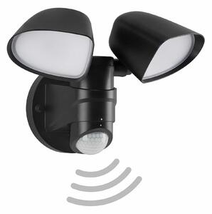 BRILONER TELEFUNKEN LED venkovní bodové svítidlo s čidlem, 21,8 cm, 20 W, černá TF 304605TF