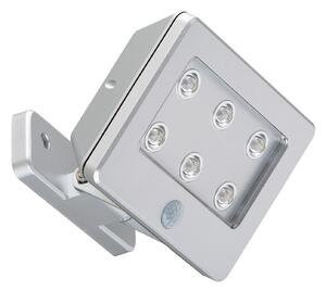 BRILONER LED venkovní svítidlo s čidlem 12 cm 6x0,06W 7lm titan BRI 2276-061