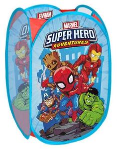 Koš na hračky Super Hero Polyester, 36x36x58 cm