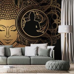 Samolepící tapeta harmonická síla Buddhy - 225x150 cm
