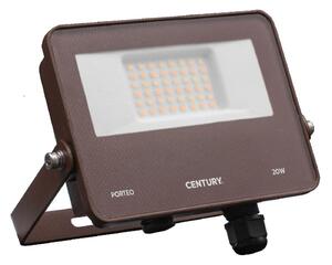 CENTURY LED reflektor PORTEO corten 20W 3000/4000/6500K IP65