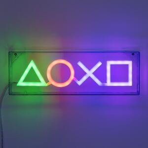Neonové světlo Playstation - Symboly