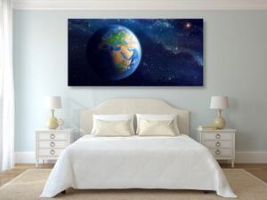 Obraz planeta Země - 100x50 cm