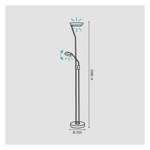 Eglo 93713 - LED stmívatelná lampa SARRIONE LED/17,28W + LED/2,88W