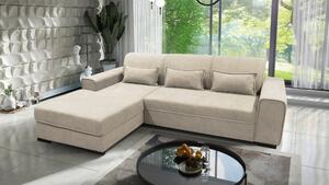 ROHOVÁ SEDAČKA, textil, béžová MID.YOU - Sedací soupravy, Online Only