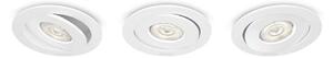 Philips 59183/31/16 - SADA 3x LED podhledové svítidlo ASTEROPE LED/4,5W/230V