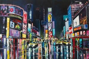 Samolepící tapeta barevný New York - 300x200 cm