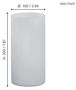 Eglo 81827 - Stolní lampa GEO 1xE14/60W/230V