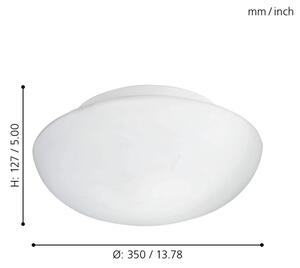 Eglo 83404 - Stropní svítidlo ELLA 2xE27/60W/230V