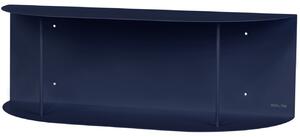Noo.ma Modrá kovová nástěnná police Lina 60 x 20 cm