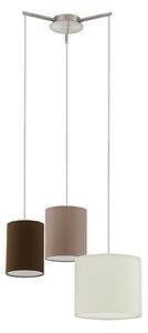 Eglo 92755 - Závěsné svítidlo TOMBOLO 3xE27/60W/230V