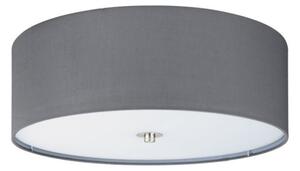 Eglo 55277 - Stropní svítidlo PASTERI 3xE27/25W/230V pr. 47,5 cm šedá