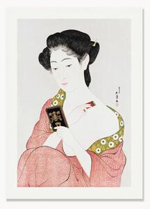 Plakát Japanese Woman Applying Powder