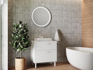 Kingsbath Afina Neon White 60 koupelnová skříňka s umyvadlem