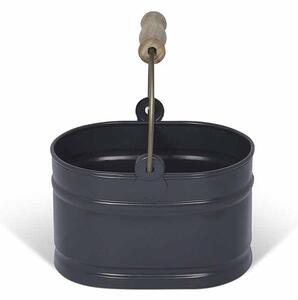 Plechový kyblík Wash Up Tidy Carbon Small