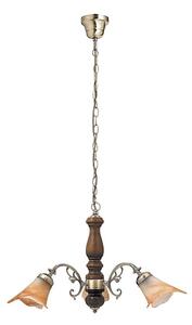 Rabalux 7093 - Lustr na řetězu RUSTIC 3 3xE14/40W/230V
