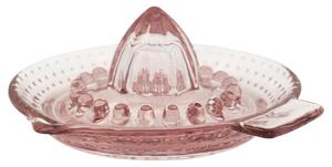 Skleněný lis na citrusy Alice Pale Pink