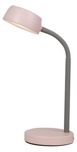 Rabalux LED stolní svítidlo Berry 4,5W | 350lm | 4000K | IP20 - ohebné rameno, růžová