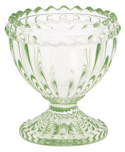 Skleněný stojánek na vejce Alice Pale Green