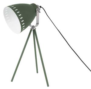 LEITMOTIV Stolní lampa Mingle trojnohá zelená 31 x 54 cm