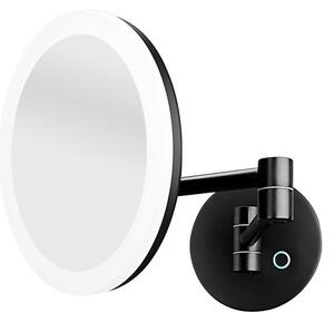 Nimco kosmetické LED zvětšovací zrcátko s dotykovým podsvíceným senzorem černá ZK 20265-90