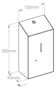 Merida DSM502 - Dávkovač pěnového mýdla STELLA automat, nerez mat