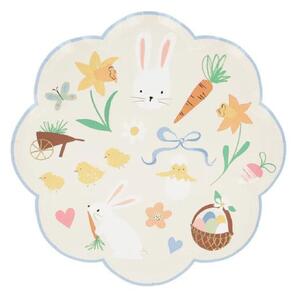 Velikonoční papírový talíř Easter Icon – set 8 ks