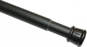 Rozpěrná tyč 26/23 mm černá mat, 125 - 220 cm