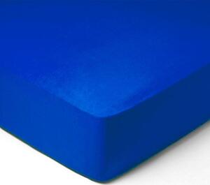Forbyt, Prostěradlo, Jersey, tmavě modrá 90 x 200 cm