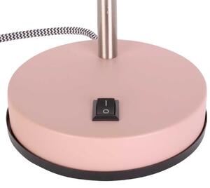 LEITMOTIV Stolní lampa Scope růžová 30 cm