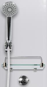 SMARAGD 90 x 90 cm - Sprchový box model 2 Strop čiré sklo