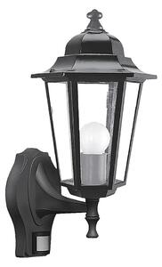 Rabalux 8217 - Venkovní nástěnné svítidlo s čidlem VELENCE 1xE27/60W/230V