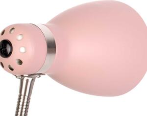 LEITMOTIV Stolní lampa New Study růžová 30 cm
