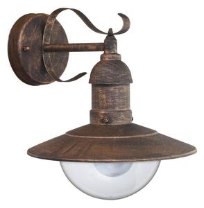 Brilagi - Venkovní nástěnné svítidlo MOLDE 1xE27/60W/230V IP44 bronzová/patina