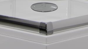 SMARAGD NEW - Parní sprchový box model 8 clear