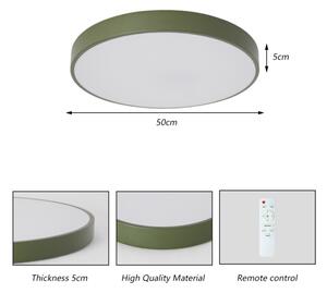 Brilagi - LED Stm stropní svítidlo POOL LED/60W/230V 3000-6000K 50 cm zelená+DO