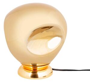 LEITMOTIV Zlatá stolní lampa Blown 26 cm