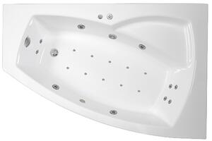ARTTEC THALEILA LUXUS 160 x 105 pravá hydromasážní akrylátová vana