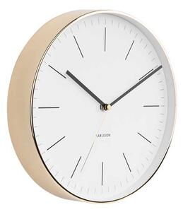 KARLSSON Nástěnné hodiny Mr. White 27,5 x 27,5 cm
