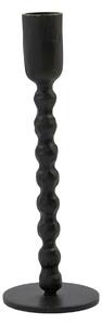Železný svícen Mala Black 18,5 cm