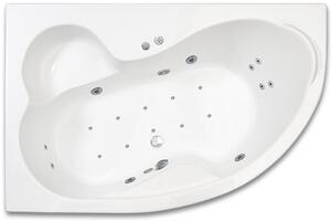 ARTTEC NIKÉ LUXUS 160 x 105 levá hydromasážní akrylátová vana