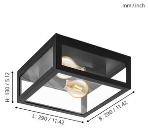 Eglo 94832 - Venkovní svítidlo ALAMONTE 1 2x60W IP44
