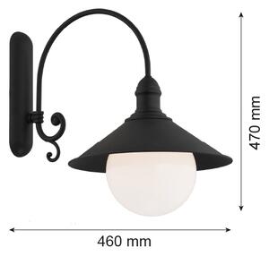 Argon 3286 - Nástěnné svítidlo ERBA BIS 1xE27/60W/230V