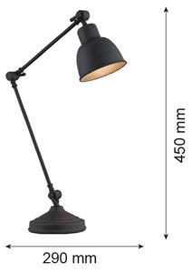 Argon 3197 - Stolní lampa EUFRAT 1xE27/15W/230V