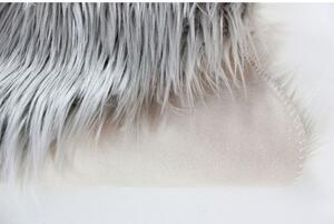 Flair Rugs koberce Kusový koberec Faux Fur Sheepskin Grey - 120x170 cm