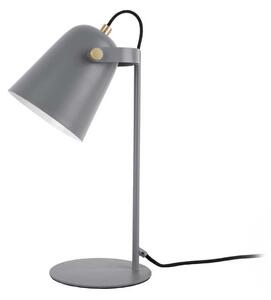 LEITMOTIV Stolní lampa Steady šedá 12,5 x 36 cm