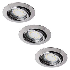Rabalux 1050 - SADA 3xLED Podhledové svítidlo LITE 3xGU10-LED/3W/230V